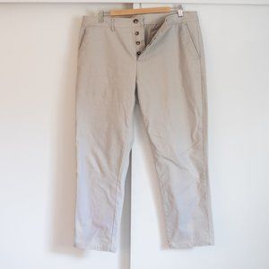 ASOS Mens Slim Fit Light Khaki Chinos Size 36